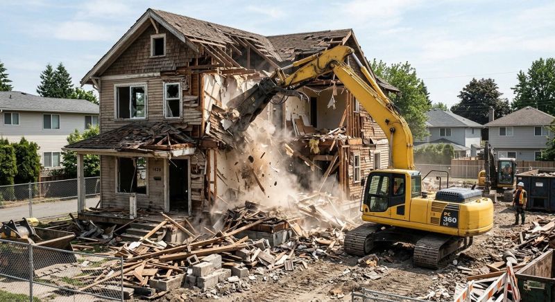 House Demolition Service in Conroe, TX