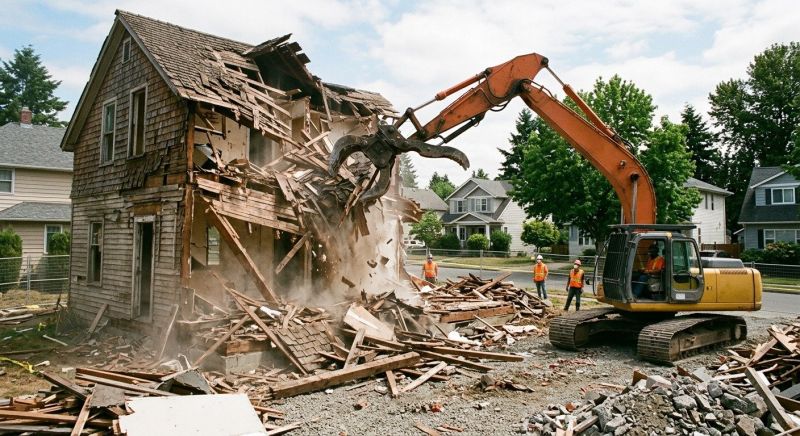 Building Demolition Service in Conroe, TX